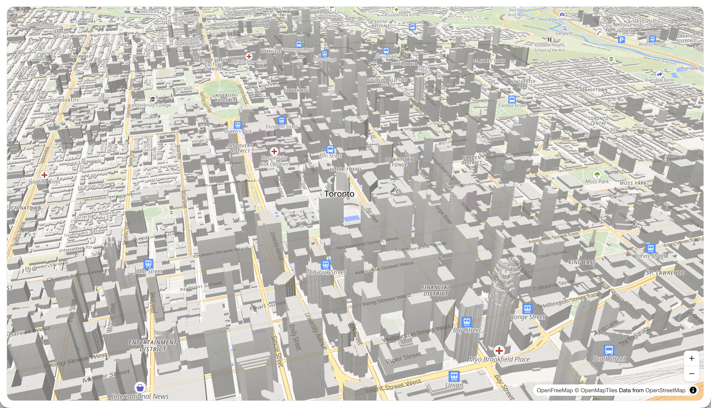 Prototype MyAirWear air-pollution exposure map of Toronto
